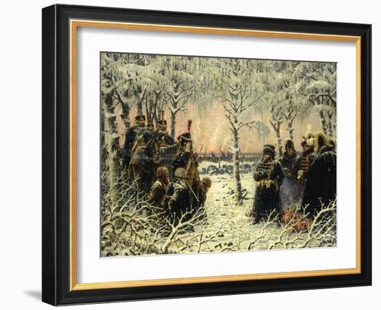 Is Armed? Shooting!, 1899-1900-Vasili Vasilyevich Vereshchagin-Framed Giclee Print