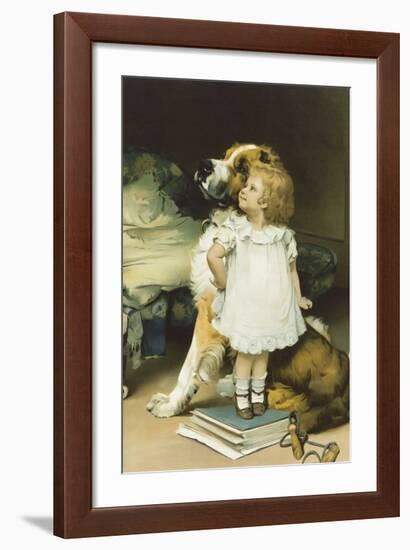 "Is'e Biggest"-Arthur Elsley-Framed Premium Giclee Print