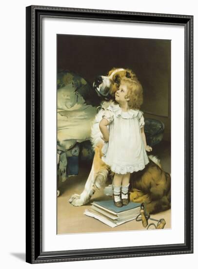 "Is'e Biggest"-Arthur Elsley-Framed Premium Giclee Print