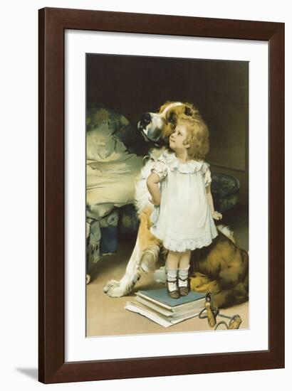 "Is'e Biggest"-Arthur Elsley-Framed Premium Giclee Print