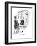 "Is Greece fluoridated?" - New Yorker Cartoon-James Mulligan-Framed Premium Giclee Print
