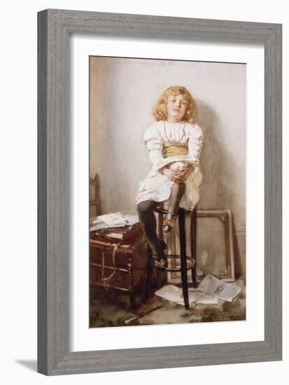 Is it Time, 1884-John Henry Henshall-Framed Giclee Print