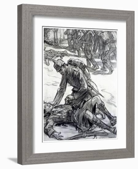 'Is it you, Mother?', 1916-Louis Raemaekers-Framed Giclee Print