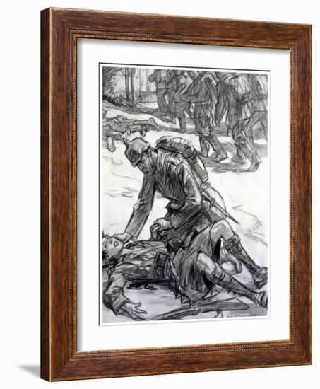 'Is it you, Mother?', 1916-Louis Raemaekers-Framed Giclee Print