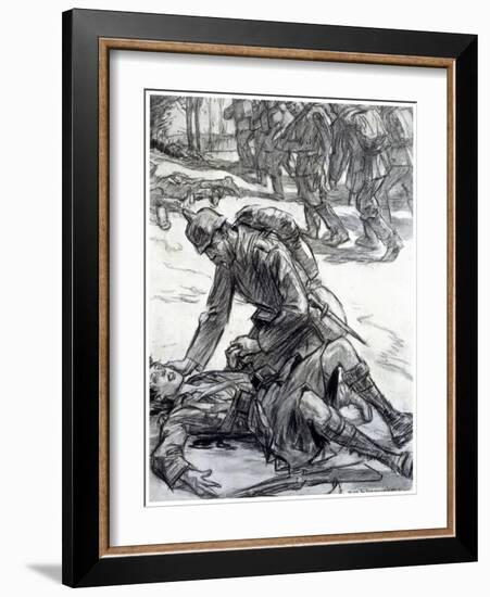 'Is it you, Mother?', 1916-Louis Raemaekers-Framed Giclee Print