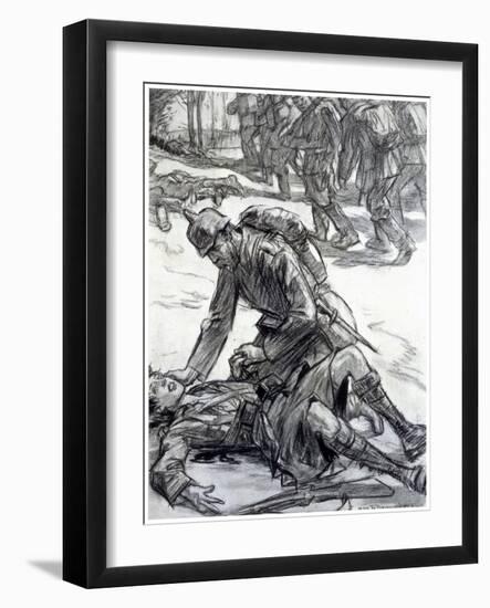 'Is it you, Mother?', 1916-Louis Raemaekers-Framed Giclee Print