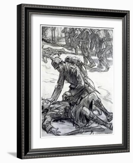 'Is it you, Mother?', 1916-Louis Raemaekers-Framed Giclee Print