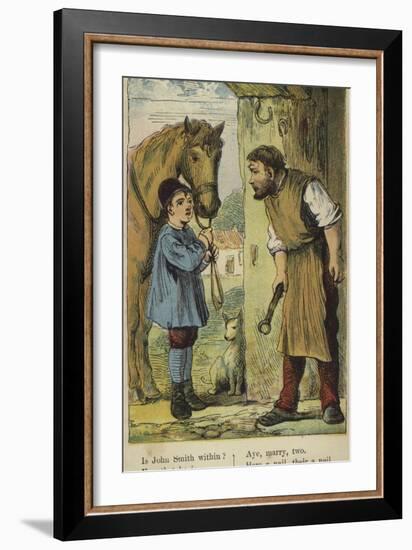 Is John Smith Within?-null-Framed Giclee Print