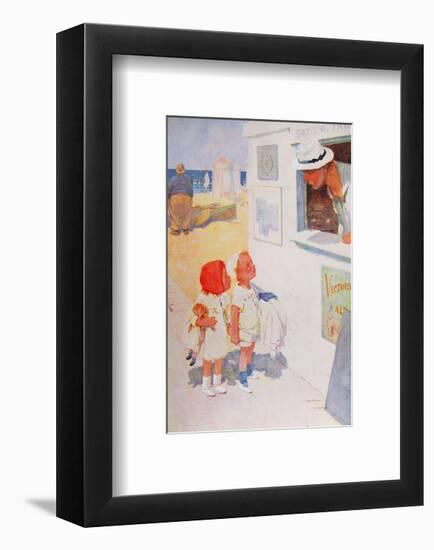 Is Mixed Bathing Allowed?-Lawson Wood-Framed Premium Giclee Print