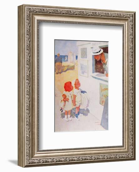 Is Mixed Bathing Allowed?-Lawson Wood-Framed Premium Giclee Print