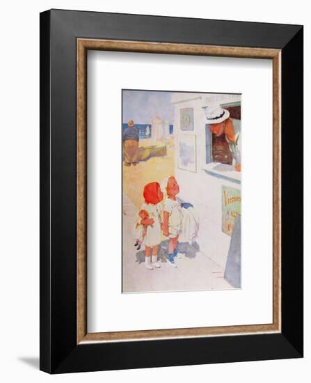 Is Mixed Bathing Allowed?-Lawson Wood-Framed Premium Giclee Print