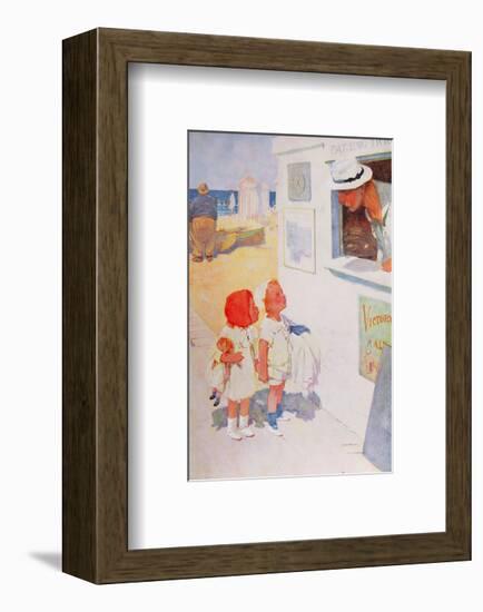 Is Mixed Bathing Allowed?-Lawson Wood-Framed Premium Giclee Print