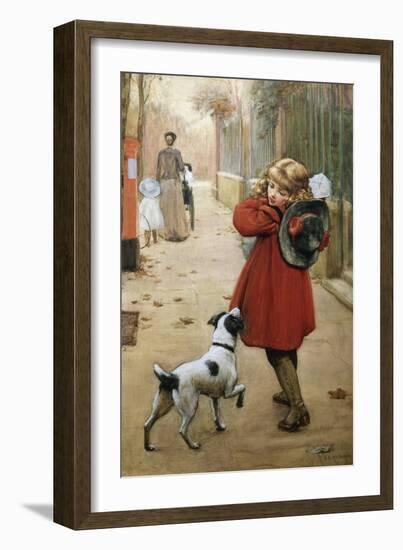 Is That for Me?-George Goodwin Kilburne-Framed Giclee Print