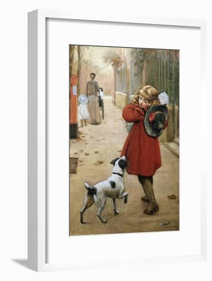 Is That for Me?-George Goodwin Kilburne-Framed Giclee Print