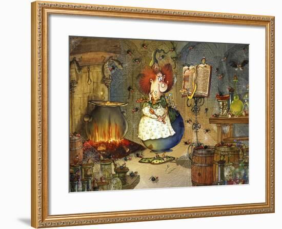 Is this Right Spell-Francois Ruyer-Framed Giclee Print