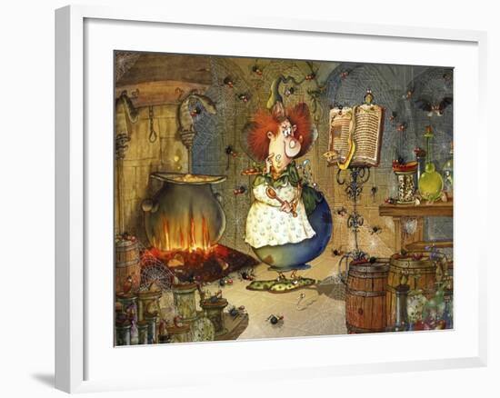 Is this Right Spell-Francois Ruyer-Framed Giclee Print