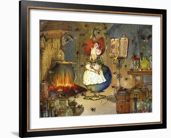 Is this Right Spell-Francois Ruyer-Framed Giclee Print
