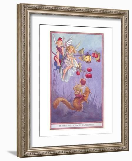 Is this the Road to Fairyland?-null-Framed Art Print