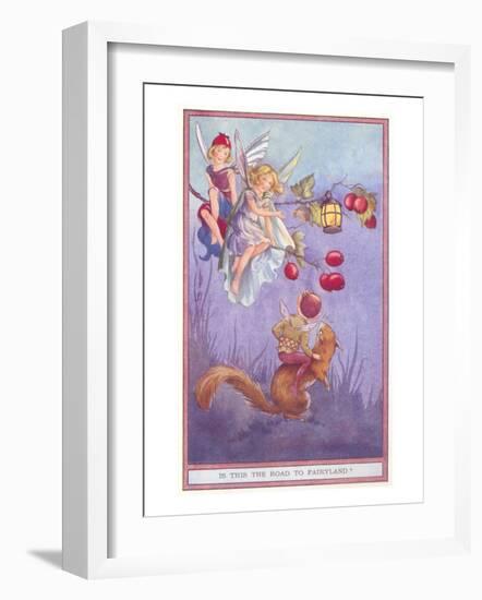 Is this the Road to Fairyland?-null-Framed Art Print