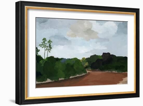 Isa shrine, Isuzu river-Hiroyuki Izutsu-Framed Giclee Print