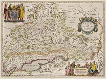 Map of Western Russia (From: Partes Septentrionalis Et Orientali), 1664-Isaac Abrahamsz Massa-Framed Giclee Print