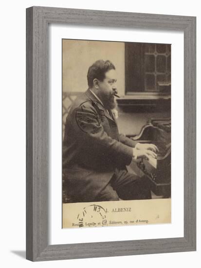 Isaac Albeniz, Spanish Pianist and Composer (1860-1909)-null-Framed Photographic Print