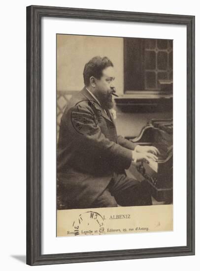 Isaac Albeniz, Spanish Pianist and Composer (1860-1909)-null-Framed Photographic Print