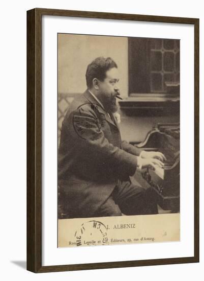 Isaac Albeniz, Spanish Pianist and Composer (1860-1909)-null-Framed Photographic Print