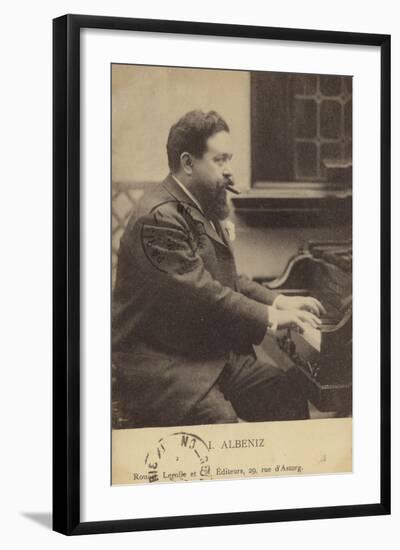 Isaac Albeniz, Spanish Pianist and Composer (1860-1909)--Framed Photographic Print