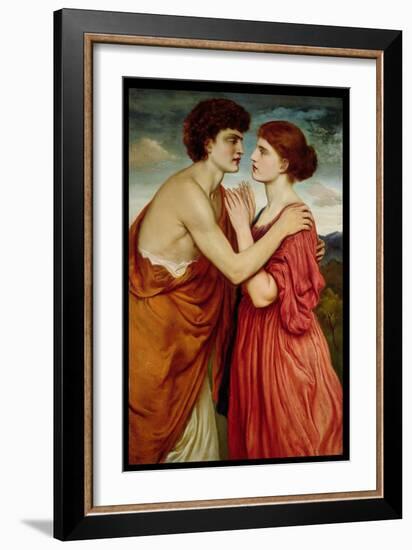 Isaac and Rebecca-Simeon Solomon-Framed Giclee Print