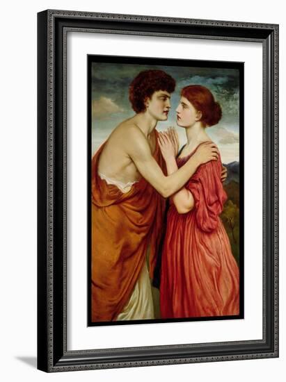 Isaac and Rebecca-Simeon Solomon-Framed Giclee Print