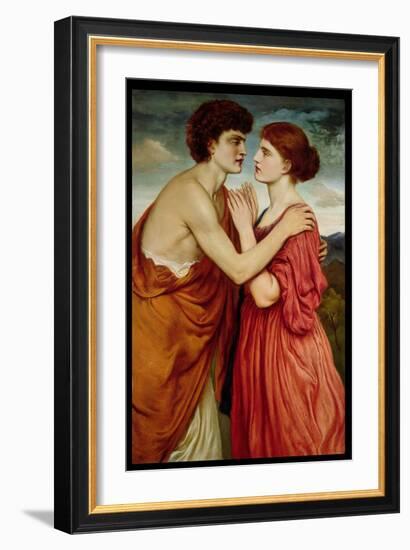 Isaac and Rebecca-Simeon Solomon-Framed Giclee Print