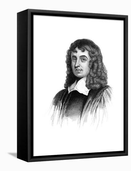 Isaac Barrow, 17th Century English Classical Scholar, Theologian, and Mathematician-null-Framed Premier Image Canvas