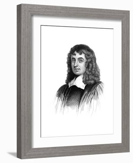Isaac Barrow, 17th Century English Classical Scholar, Theologian, and Mathematician-null-Framed Giclee Print