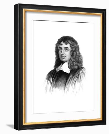 Isaac Barrow, 17th Century English Classical Scholar, Theologian, and Mathematician-null-Framed Giclee Print