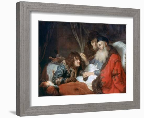 Isaac Blessing Jacob, 1638-Govaert Flinck-Framed Giclee Print