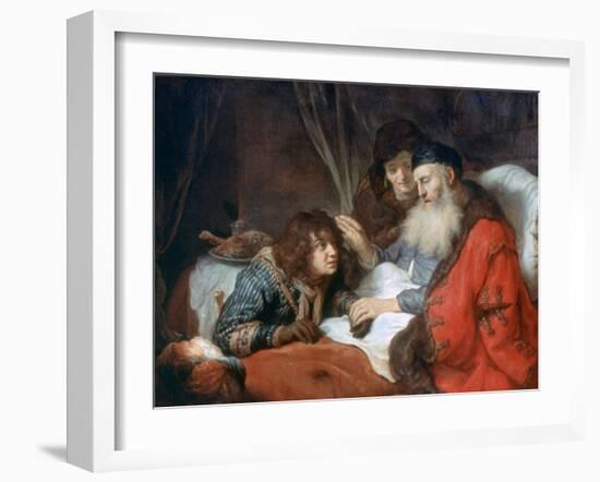 Isaac Blessing Jacob, 1638-Govaert Flinck-Framed Giclee Print