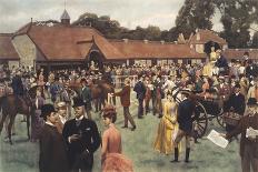 The Derby, the Paddock at Epsom-Isaac J. Cullin-Framed Giclee Print