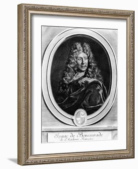 Isaac De Bensserade-Gerard Edelinck-Framed Giclee Print