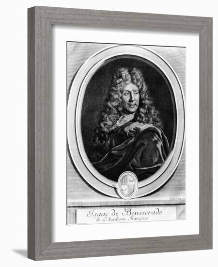 Isaac De Bensserade-Gerard Edelinck-Framed Giclee Print