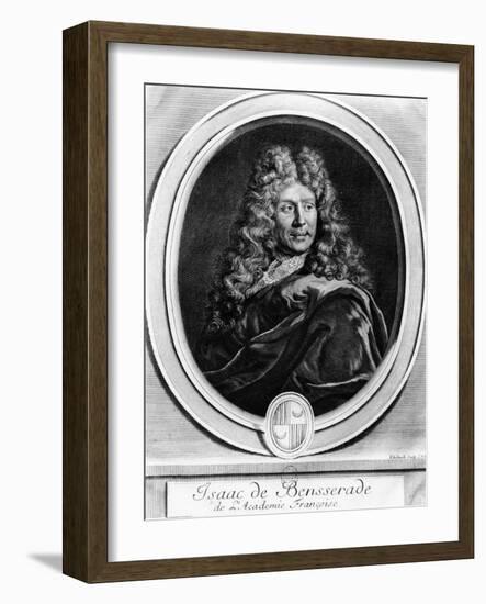 Isaac De Bensserade-Gerard Edelinck-Framed Giclee Print