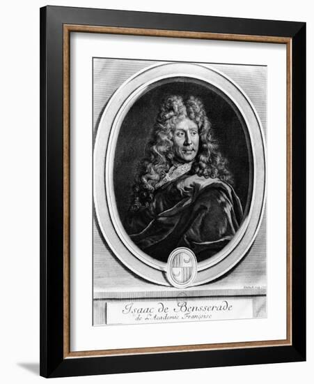 Isaac De Bensserade-Gerard Edelinck-Framed Giclee Print