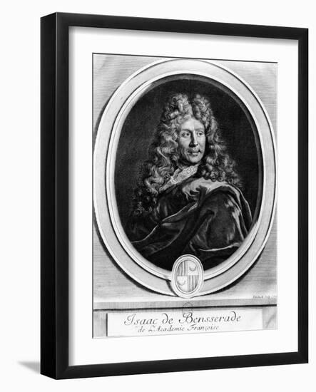 Isaac De Bensserade-Gerard Edelinck-Framed Giclee Print