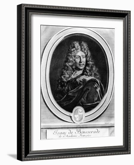 Isaac De Bensserade-Gerard Edelinck-Framed Giclee Print