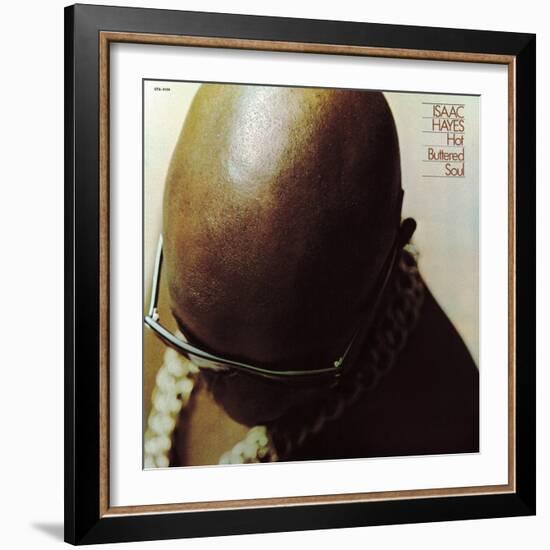 Isaac Hayes - Hot Buttered Soul--Framed Art Print