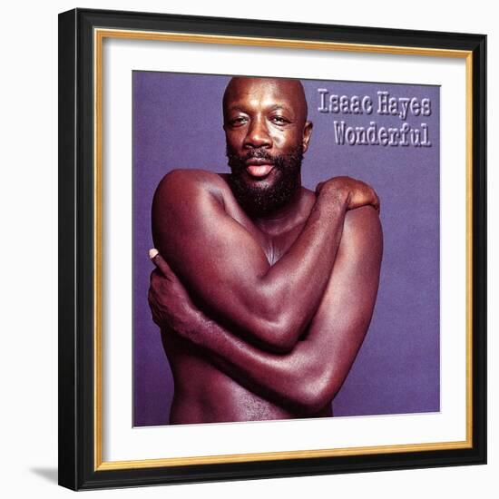 Isaac Hayes - Wonderful-null-Framed Art Print