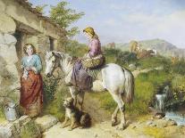 Wayside Gossip, 1846-Isaac Henzell-Mounted Giclee Print