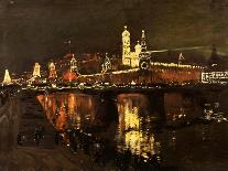 The Illumination of the Kremlin, 1896-Isaac Il'ich Levitan-Mounted Giclee Print