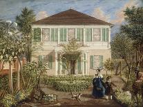 In the Garden of a House in the West Indies, 1844-Isaac Mendez Belisario-Framed Giclee Print