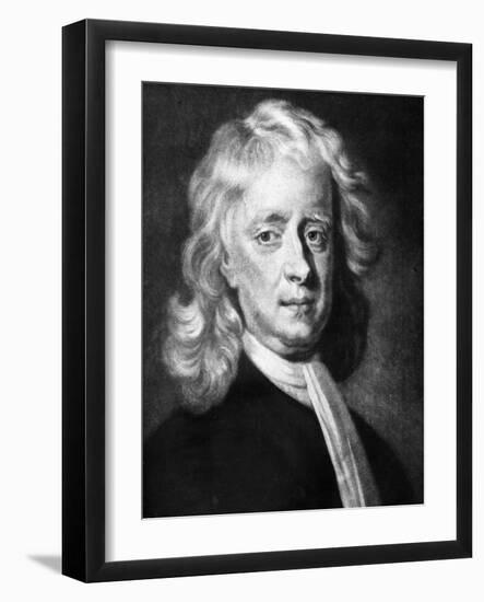 Isaac Newton (1642-172), English Mathematician, Astronomer and Physicist-null-Framed Giclee Print